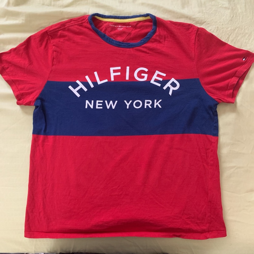Red & Blue Tommy Hilfiger Tshirt